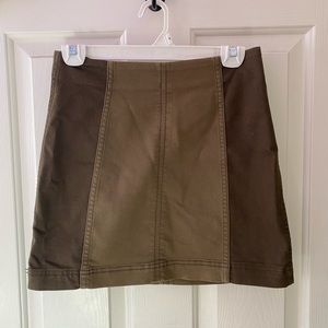 Free People two toned skirt